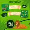 Skillmatics Guess in 10 National Geographic Animals, Educational Card Game for Kids & Families, Animal Trivia & Travel Game, Gifts for Ages 6, 7, 8, 9 and Up(3. Junior Animal Kingdom)