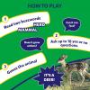 Skillmatics Guess in 10 National Geographic Animals, Educational Card Game for Kids & Families, Animal Trivia & Travel Game, Gifts for Ages 6, 7, 8, 9 and Up(2. National Geographic)