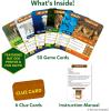 Skillmatics Guess in 10 National Geographic Animals, Educational Card Game for Kids & Families, Animal Trivia & Travel Game, Gifts for Ages 6, 7, 8, 9 and Up(2. National Geographic)