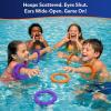 Skillmatics Pool Game – Hot ’N’ Cold Hoops, Fun Team Swimming Pool Toy for Kids, High-Energy Summer Game for Boys & Girls Ages 7, 8, 9, 10, 11 & Up, 4-12 Players, 8 Floating Hoops