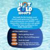 Skillmatics Pool Game – Hot ’N’ Cold Hoops, Fun Team Swimming Pool Toy for Kids, High-Energy Summer Game for Boys & Girls Ages 7, 8, 9, 10, 11 & Up, 4-12 Players, 8 Floating Hoops