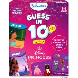 Skillmatics Guess in 10 National Geographic Animals, Educational Card Game for Kids & Families, Animal Trivia & Travel Game, Gifts for Ages 6, 7, 8, 9 and Up(5. Disney Princess)