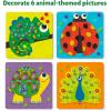 Skillmatics Foam Sticker Art – Disney Princess, 800+ 3D Foam Stickers, Mess-Free Fun for Kids, DIY Felt Craft Kits, Gifts for Fans of Cinderella, Belle, Rapunzel, Ages 3, 4, 5, 6, 7(2. Animals)