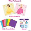 Skillmatics Foam Sticker Art – Disney Princess, 800+ 3D Foam Stickers, Mess-Free Fun for Kids, DIY Felt Craft Kits, Gifts for Fans of Cinderella, Belle, Rapunzel, Ages 3, 4, 5, 6, 7(1. Disney Princess)