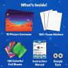 Skillmatics Foil Fun Bluey – Mess-Free Art & Craft Kits for Kids, DIY Creative Activity, Travel Toys, Gifts for Girls & Boys Ages 4, 5, 6, 7, 8 and Up(6. Space)