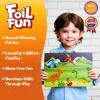 Skillmatics Foil Fun Bluey – Mess-Free Art & Craft Kits for Kids, DIY Creative Activity, Travel Toys, Gifts for Girls & Boys Ages 4, 5, 6, 7, 8 and Up(7. Dinosaurs)