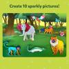 Skillmatics Foil Fun Bluey – Mess-Free Art & Craft Kits for Kids, DIY Creative Activity, Travel Toys, Gifts for Girls & Boys Ages 4, 5, 6, 7, 8 and Up(8. Animals Mega Pack)