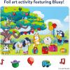 Skillmatics Foil Fun Bluey – Mess-Free Art & Craft Kits for Kids, DIY Creative Activity, Travel Toys, Gifts for Girls & Boys Ages 4, 5, 6, 7, 8 and Up(Bluey)