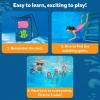 Skillmatics Pool Toys – Seek & Splash, Search & Find Water Game, Swimming Pool Dive Toy for Kids, Summer Fun & Gifts for Boys & Girls Ages 6, 7, 8, 9, 10, 11 & Up, Includes 64 Colorful Gems(Seek & Splash)