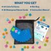 Skillmatics Pool Toys – Seek & Splash, Search & Find Water Game, Swimming Pool Dive Toy for Kids, Summer Fun & Gifts for Boys & Girls Ages 6, 7, 8, 9, 10, 11 & Up, Includes 64 Colorful Gems(Seek & Splash)