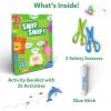 Skillmatics Scissor Skills Activity Book – Snip Snip Bluey, Preschool Cutting & Creative Activities, Felt Craft Kit, Fine Motor Skills Toys, Gifts for Boys & Girls Ages 3, 4, 5, 6, 7(4. Animals)