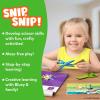 Skillmatics Scissor Skills Activity Book – Snip Snip Bluey, Preschool Cutting & Creative Activities, Felt Craft Kit, Fine Motor Skills Toys, Gifts for Boys & Girls Ages 3, 4, 5, 6, 7(Bluey)