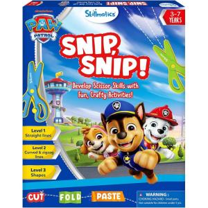 Skillmatics Scissor Skills Activity Book – Snip Snip Bluey, Preschool Cutting & Creative Activities, Felt Craft Kit, Fine Motor Skills Toys, Gifts for Boys & Girls Ages 3, 4, 5, 6, 7(2. PAW Patrol)