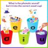 Skillmatics Learning Toys – Phonics Sorter, Vowel Sorting & Early Reading Activity for Kids, Educational Preschool & Kindergarten Toy, Builds Phonemic Awareness, Gifts for Boys & Girls Ages 4, 5, 6, 7