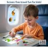 Skillmatics Cling Art – Color Clingz Animals, 50+ Reusable Static Stickers, Mess-Free Fun for Kids, DIY Craft Kits & Supplies, Travel Toys, Creative Gifts for Boys and Girls Ages 3, 4, 5, 6, 7(Animals)