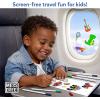 Skillmatics Cling Art – Color Clingz Animals, 50+ Reusable Static Stickers, Mess-Free Fun for Kids, DIY Craft Kits & Supplies, Travel Toys, Creative Gifts for Boys and Girls Ages 3, 4, 5, 6, 7(Cars  Sports  Dinos & More!)