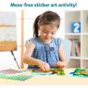 Skillmatics Dot It Sticker Art – Dress Up, Mess-Free Fun for Kids, 500+ Stickers, Craft Kits, DIY Scrapbooking Activity, Travel Toys, Gifts for Boys & Girls Ages 3, 4, 5, 6, 7(8. Animals & Dinosaurs Combo)
