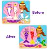 Skillmatics Dot It Sticker Art – Dress Up, Mess-Free Fun for Kids, 500+ Stickers, Craft Kits, DIY Scrapbooking Activity, Travel Toys, Gifts for Boys & Girls Ages 3, 4, 5, 6, 7(6. Dress Up!)