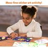 Skillmatics Dot It Sticker Art – Dress Up, Mess-Free Fun for Kids, 500+ Stickers, Craft Kits, DIY Scrapbooking Activity, Travel Toys, Gifts for Boys & Girls Ages 3, 4, 5, 6, 7(7. Space)