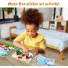 Skillmatics Dot It Sticker Art – Dress Up, Mess-Free Fun for Kids, 500+ Stickers, Craft Kits, DIY Scrapbooking Activity, Travel Toys, Gifts for Boys & Girls Ages 3, 4, 5, 6, 7(5. Dinosaurs)