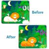 Skillmatics Dot It Sticker Art – Dress Up, Mess-Free Fun for Kids, 500+ Stickers, Craft Kits, DIY Scrapbooking Activity, Travel Toys, Gifts for Boys & Girls Ages 3, 4, 5, 6, 7(4. Animals)
