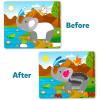 Skillmatics Dot It Sticker Art – Dress Up, Mess-Free Fun for Kids, 500+ Stickers, Craft Kits, DIY Scrapbooking Activity, Travel Toys, Gifts for Boys & Girls Ages 3, 4, 5, 6, 7(8. Animals & Dinosaurs Combo)