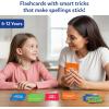 Skillmatics Spelling Tricks Flash Cards for Kids – 60 Cards with 4 Categories, Spelling Strategies for Writing Practice & Test Prep, Screen-Free Language Learning Aids, Educational Gift for Ages 6–12