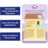Skillmatics Learn About Real Things – 70 Real-World Learning Flashcards for Kids, Essential Life Skills & Everyday Concepts, Screen-Free Educational Activity & Gift for Ages 7–14
