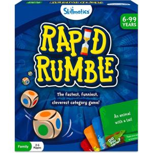 Skillmatics Board Game – Rapid Rumble Super Pack, Family & Party Edition with 140 Extra Cards, Educational Toys, Gifts for Kids, Teens & Adults(1. Rapid Rumble)