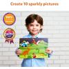 Skillmatics Foil Fun Dinosaurs Theme & Fun with Foam Underwater Animals Theme Bundle, Art & Craft Kits, DIY Activities for Kids