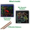 Skillmatics Magical Scratch Art Book Dinosaurs Theme & Fun with Foam with Underwater Animals Theme Bundle, Art & Craft Kits, DIY Activities for Kids