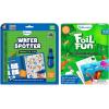 Skilmatics Water Spotter Animals & Foil Fun Animals Bundle, Mess-Free Art for Kids, DIY Craft Kits, Creative Activity, Gifts for Ages 4, 5, 6, 7, 8, 9