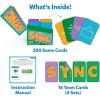 Gouda Games Sync or Sink Hilarious Card Game & Handmade Crochet French Fries Keychain Bundle, Gift for Kids, Teens & Adults