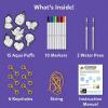 Skillmatics Aqua Puffs Unicorns and Princesses & Foil Fun Unicorns and Princesses Bundle, Mess-Free Art for Kids, DIY Craft Kits, Creative Activity, Gifts for Ages 4, 5, 6, 7, 8, 9, 10