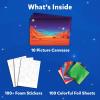 Skillmatics Foil Fun Space & Guess in 10 Space Theme Bundle, Gifts for Toddlers, Girls & Boys Ages 4, 5, 6, 7, 8, 9