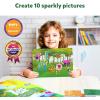 Skillmatics Foil Fun & Dot It Animals Theme Bundle, Art & Craft Kits, DIY Activities for Kids