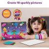 Skillmatics Foil Fun & Dot It Unicorns & Princesses Theme Bundle, Art & Craft Kits, DIY Activities for Kids