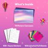 Skillmatics Foil Fun & Dot It Unicorns & Princesses Theme Bundle, Art & Craft Kits, DIY Activities for Kids