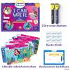 Skillmatics I Can Write Disney Princess & I Can Write Bundle, Preschool Learning Activity Kits, Gifts for Toddlers, Girls & Boys Ages 3, 4, 5, 6 Travel Toys