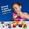 Skillmatics Mess- Free Rock Painting Kit & Poke-in Art Flower Bouquet Bundle, Mess-Free Art for Kids, DIY Creative Activity, Gifts for Boys & Girls Ages 4, 5, 6, 7, 8, 9, 10, 11, 12