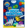 Skillmatics Mess- Free Rock Painting Kit & Poke-in Art Flower Bouquet Bundle, Mess-Free Art for Kids, DIY Creative Activity, Gifts for Boys & Girls Ages 4, 5, 6, 7, 8, 9, 10, 11, 12