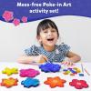 Skillmatics Poke-in Art Flower Bouquet & Fun with Foam Underwater Bundle, No Mess Art for Kids, DIY Creative Activity, Gifts for Boys & Girls Ages 3, 4, 5, 6, 7, 8, 9