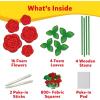 Skillmatics Poke-in Art Rose Bouquet & Dot It Unicorns & Princesses Bundle, No Mess Art for Kids, DIY Creative Activity, Gifts for Boys & Girls Ages 4, 5, 6, 7, 8, 9, 10, 11, 12