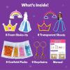 Skillmatics Shake It’s Unicorns & Princesses & Aqua Puffs Princesses & Unicorns Bundle, Art & Craft Kits for Kids, DIY Creative Activity, Gifts for Girls & Boys Ages 4, 5, 6, 7, 8, 9, 10