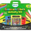 Skillmatics Sidewalk Chalk Activity Kit & Found It Outdoor Bundle, Creative Outdoor Fun, Gifts for Ages 3 and Up