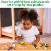 Skillmatics Step by Step Underwater Animals & Step by Step Farm Animals Bundle, Educational Montessori Toy for Boys & Girls, Gifts for Kids Ages 3, 4, 5 and Up