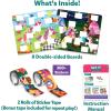Skillmatics Tape It Unicorns and Princesses & Foil Fun Unicorns and Princesses Bundle, Art & Craft Kits, Gifts for Boys & Girls Ages 4, 5, 6, 7, 8, 9