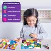 Skillmatics Tape It Unicorns and Princesses & Poke-in Art Magical Princesses Bundle, Art & Craft Kits, Gifts for Boys & Girls Ages 4, 5, 6, 7, 8, 9