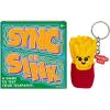 Gouda Games Sync or Sink Hilarious Card Game & Handmade Crochet French Fries Keychain Bundle, Gift for Kids, Teens & Adults
