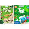 Skillmatics Aqua Puffs Animals & Foil Fun Animals Bundle, Mess-Free Art for Kids, DIY Craft Kits, Creative Activity, Gifts for Ages 4, 5, 6, 7, 8, 9, 10